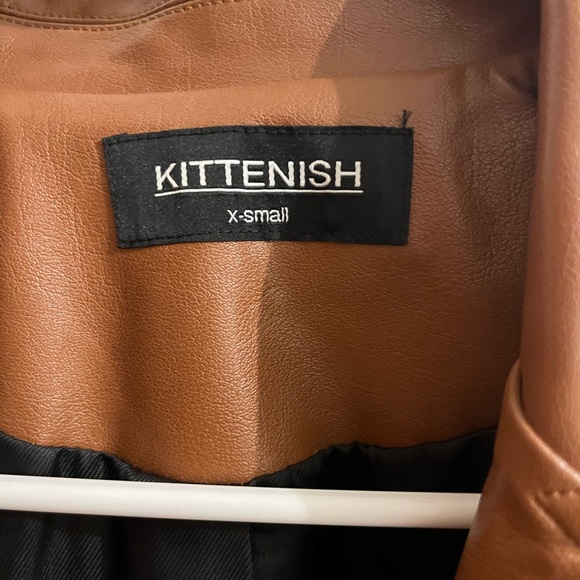 Brown Leather Jacket - Picture 2 of 3